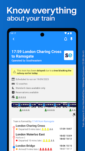 RailChecker - Live Train Times Screen 3