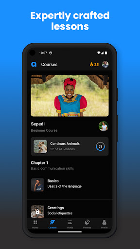 Angula - African languages Screen 2