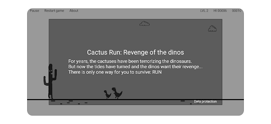 Cactus Run: The Dinos' revenge