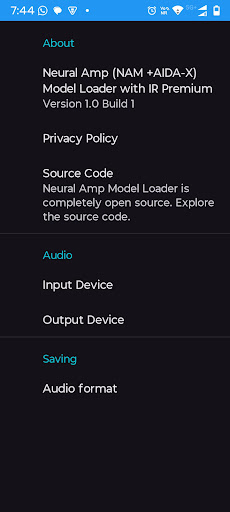 Neural Amp NAMAIDA-X Loader