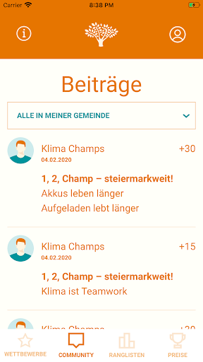 Klima Champs Screen 2