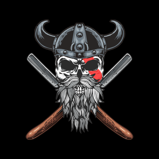 Bárbaros Barbearia logo