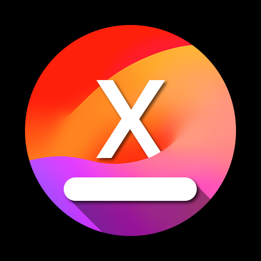 Transparent iOS X - Home Bar  Icon