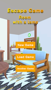 Escape Spiele : Raum mit Lampe