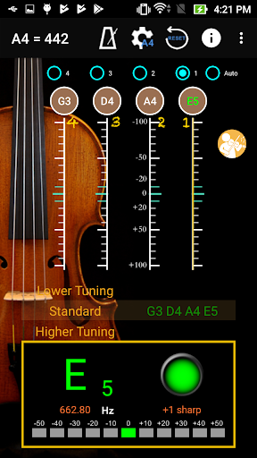 ViolinTuner - Tuner for Violin 3.3 screenshots 4