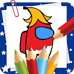 Cover Image of Download Among Us Coloring Book : Among Us Art 2.0 APK