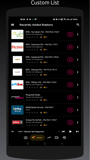 Radio BN: All Brunei Stations Screenshot 1 - AppWisp.com