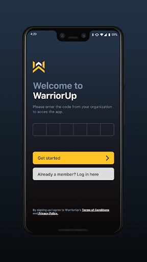 WarriorUp Screenshot 1 - AppWisp.com