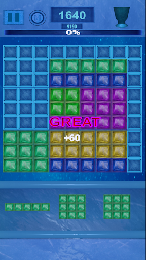 Android application Ice Block Puzzle screenshort