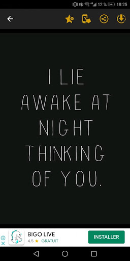 Thinking Of You : Quotes and I Screen 2