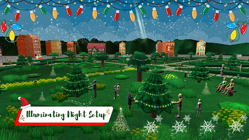 Android application Christmas Santa Game 3d screenshort