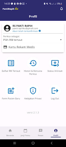 PantiRapihKU Screen 2