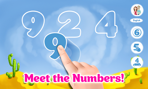 123 Игра Учим цифры - развивающие игры для детей!