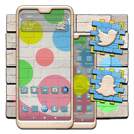 Brick Painting Theme logo