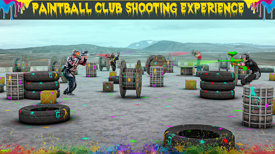 Paintball Guns: Shooting Games