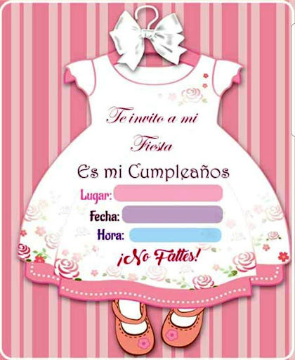 Invitaciones Infantiles