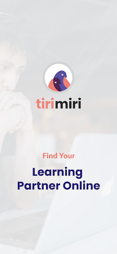 Android application Tirimiri - Find study partner screenshort