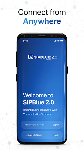 SipBlue 2.0 Screen 2