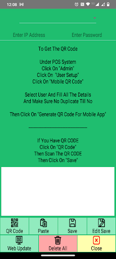 Android application CsPOS Plus screenshort