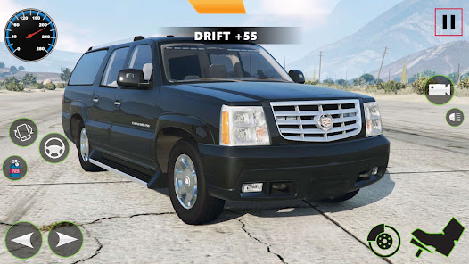 Skærmoptagelse 11 American Cadillac Escalade Car android