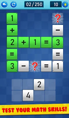 Math Puzzle Game - Math Pieces - Screenshot 1