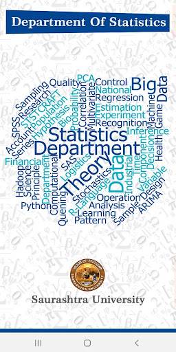 Android application Department Of Statistics screenshort