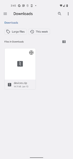 Screenshot of Lenovo Universal Device Client
