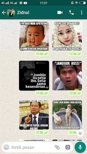 Meme Gambar Lucu Indonesia WAStickerApps