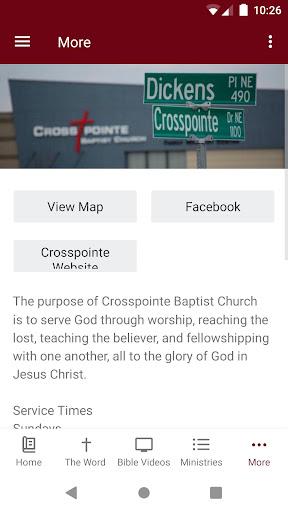 Crosspointe Baptist Church Screen 3