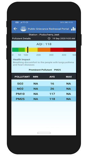 Public Grievance Redressal Por Screen 3