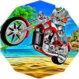 Moto Beach Jumping 3D icon