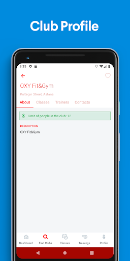 Oxy Fit&Gym ekran görüntüsü