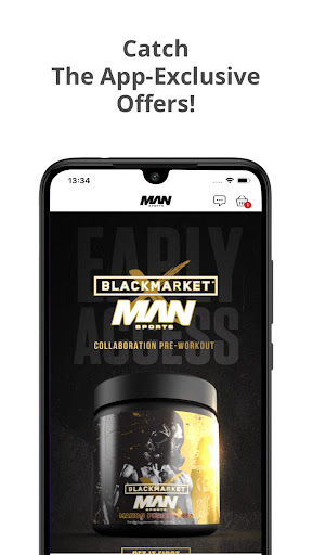 Android application MAN Sports Supplements screenshort