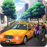 City Taxi Driver 3d Game 2017 icon