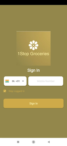 1Stop Groceries Rider Screen 2