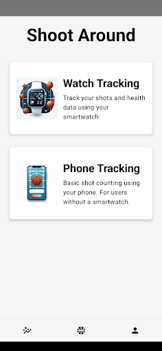 Android application Shot Count - Basketball AI screenshort
