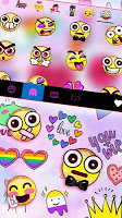 screenshot of Cute Pink Doodle Theme