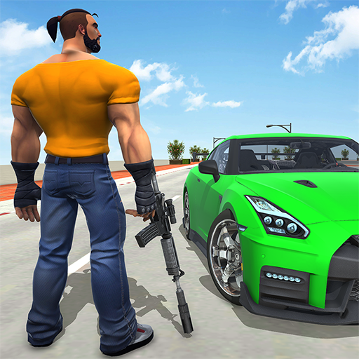 City Gangster Car Racing Game  Icon