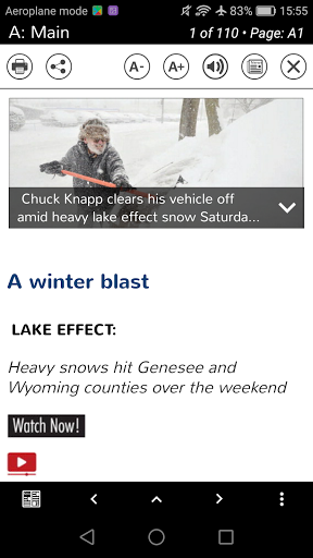 Batavia Daily News eEdition Screen 2