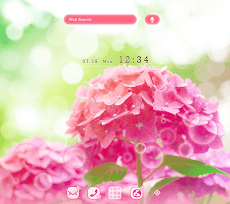 キレイな壁紙アイコン ピンクのあじさい Androidアプリ Applion