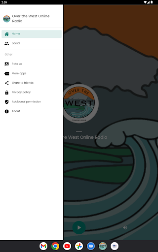 Over the West Online Radio Screen 2