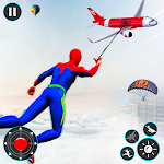 Cover Image of Tải xuống Flying Rope Hero: Spider Games 1.0 APK