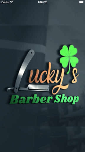 Android application Lucky's Barber Shop screenshort