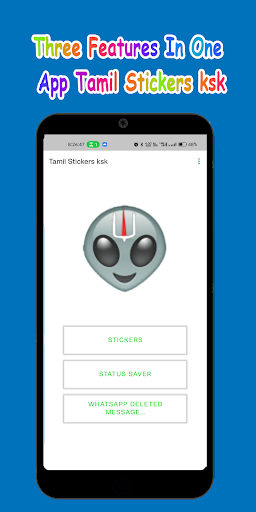 Android application Tamil Stickers ksk screenshort