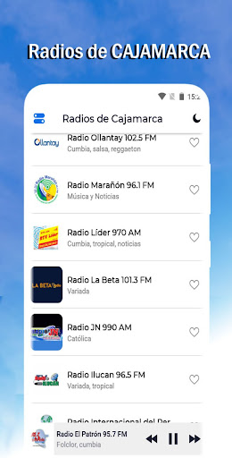 Radios de Cajamarca Screen 2