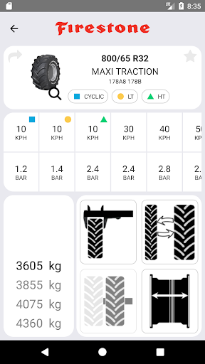 Firestone AG Tyres Screen 2