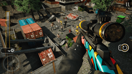 Android application Sniper Ops: Gun shooting Game screenshort