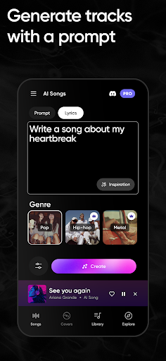 AI Music Generator: ImagineArt Screenshot 2 - AppWisp.com