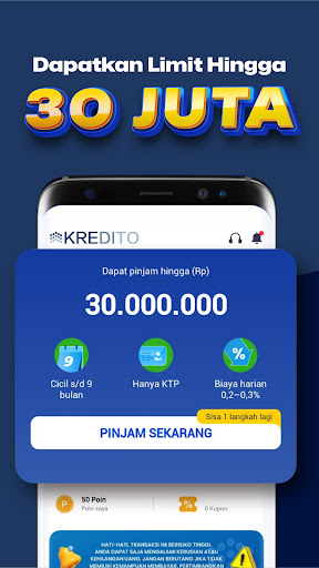 Kredito—Pinjaman Uang Online Screenshot 1 - AppWisp.com
