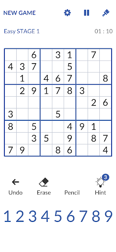 Suuudoku - Number puzzle - Screenshot 1